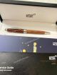 2020 NEW! Copy Montblanc Le Petit Prince Ballpoint Pen 163 Small - Shallow Wooden (4)_th.jpg